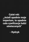 Jeśli upadnie Rydzyk, upadnie złodziejstwo i łajdactwo, pasożyt i szaman 