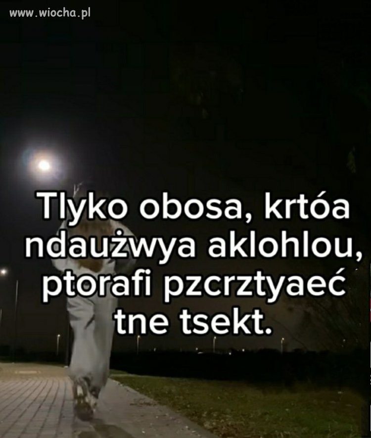 Test trzeźwości w wersji memicznej