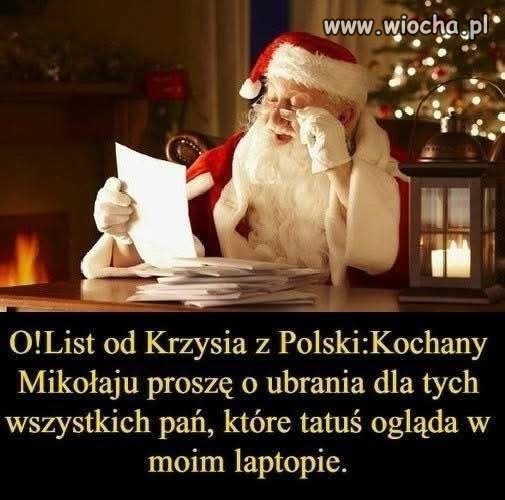 Niewygodna prośba w świątecznej kopercie