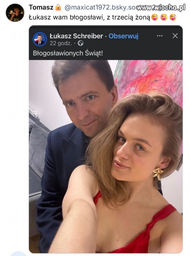 Zgodnie z katolicką tradycją. 