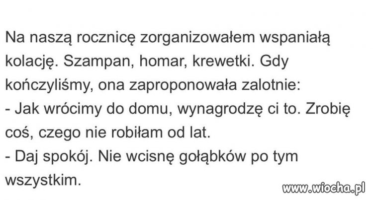 Lafirynda nie miała na myśli gołąbków...
