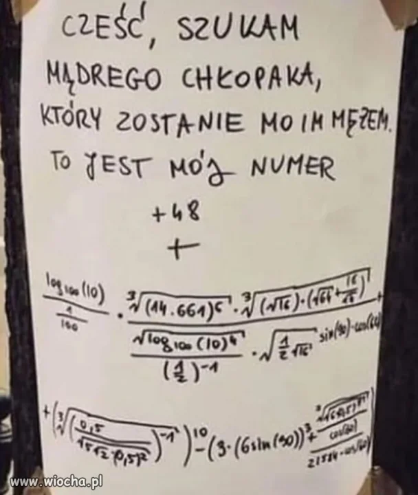 Zamiast Tindera ? matura z matmy