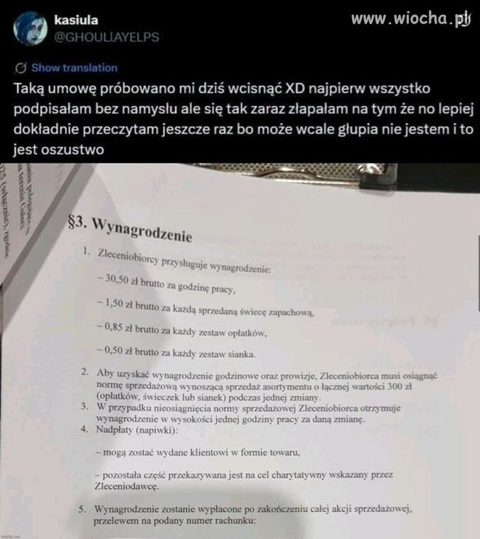 Lepiej czytać swoje umowy 