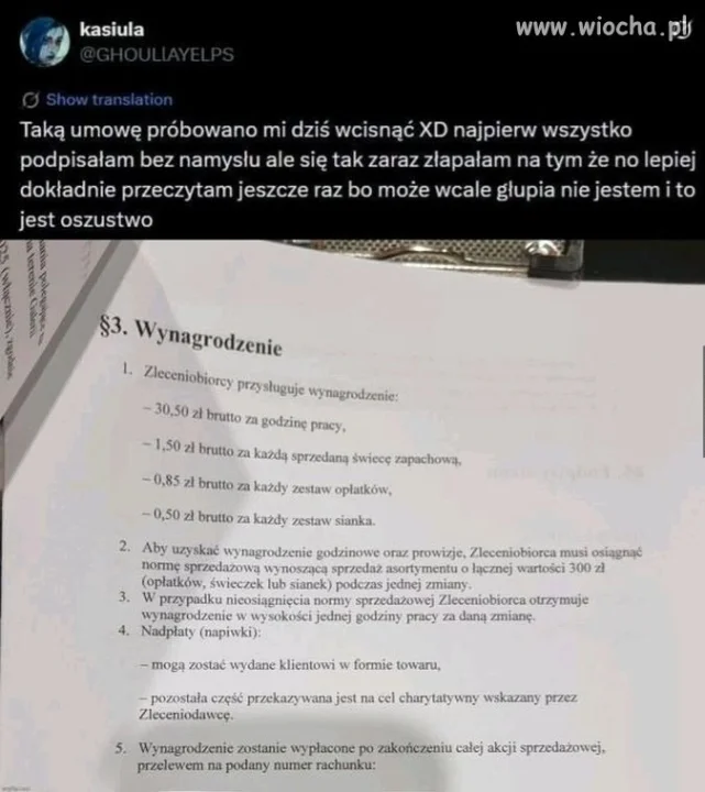 Lepiej czytać swoje umowy 