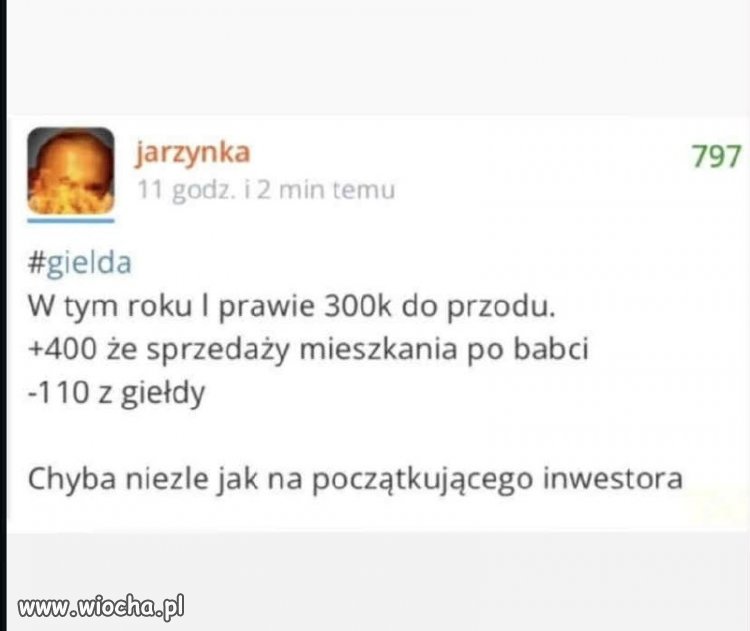 Początkujący inwestor