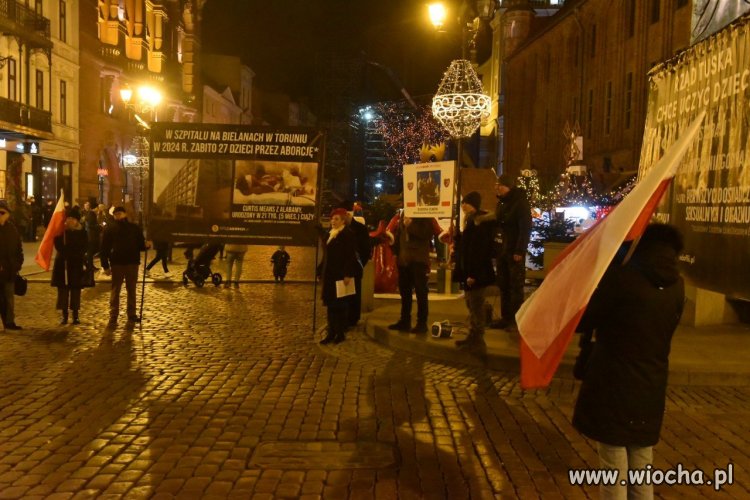 Publiczny różaniec w Toruniu
