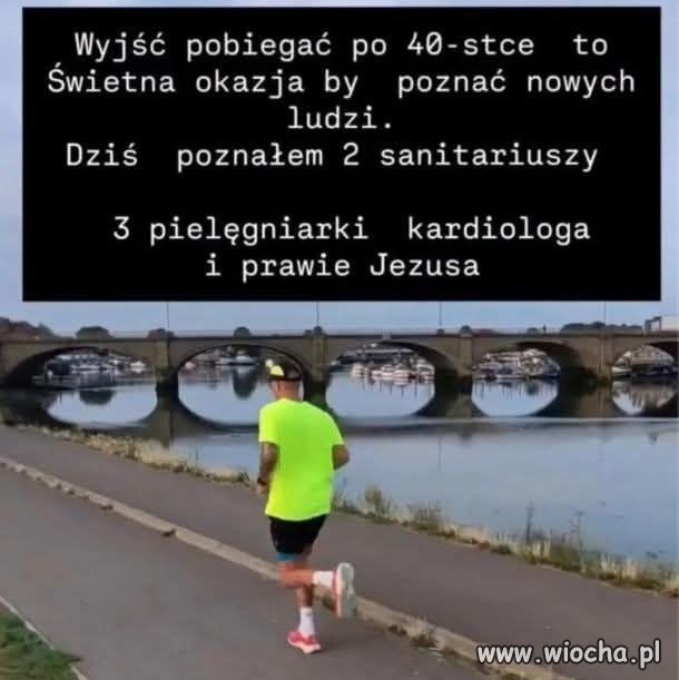 Bieganie po 40-tce ? sport ekstremalny