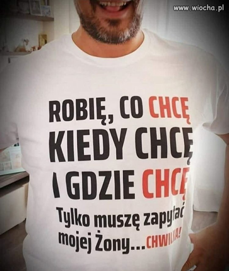 Twardziel z licencją żony