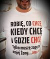 Twardziel z licencją żony