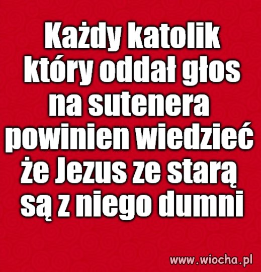 Szkoda było na krzyżu wisieć