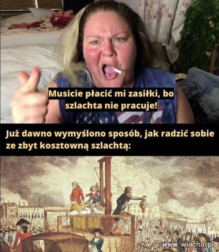 Kiedyś na taka szlachtę mieli sposoby 