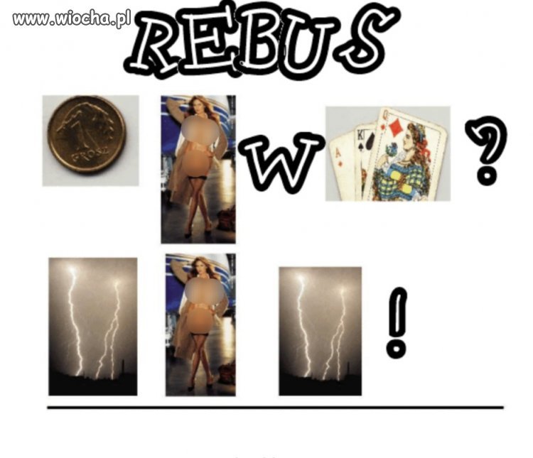 Rebus na dzisiejszy wieczór 