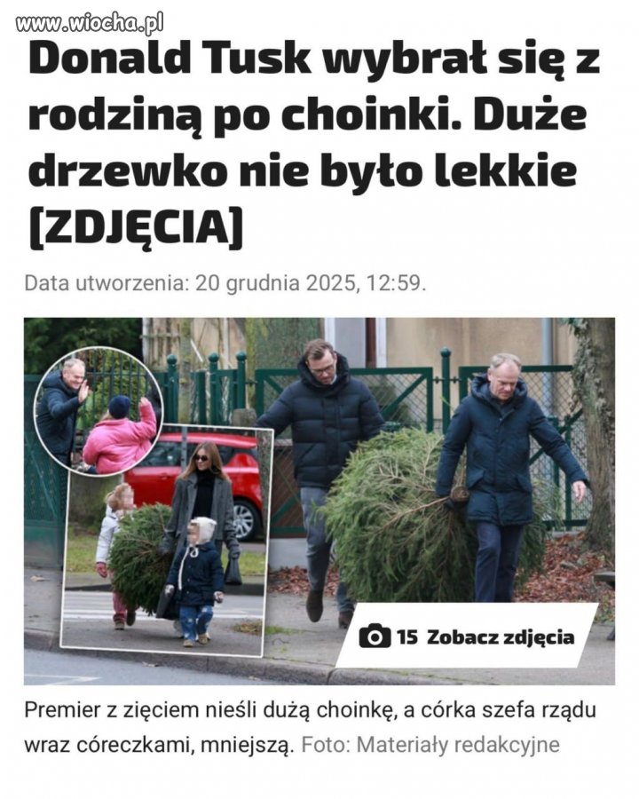 Fotoreporter akurat przechodził