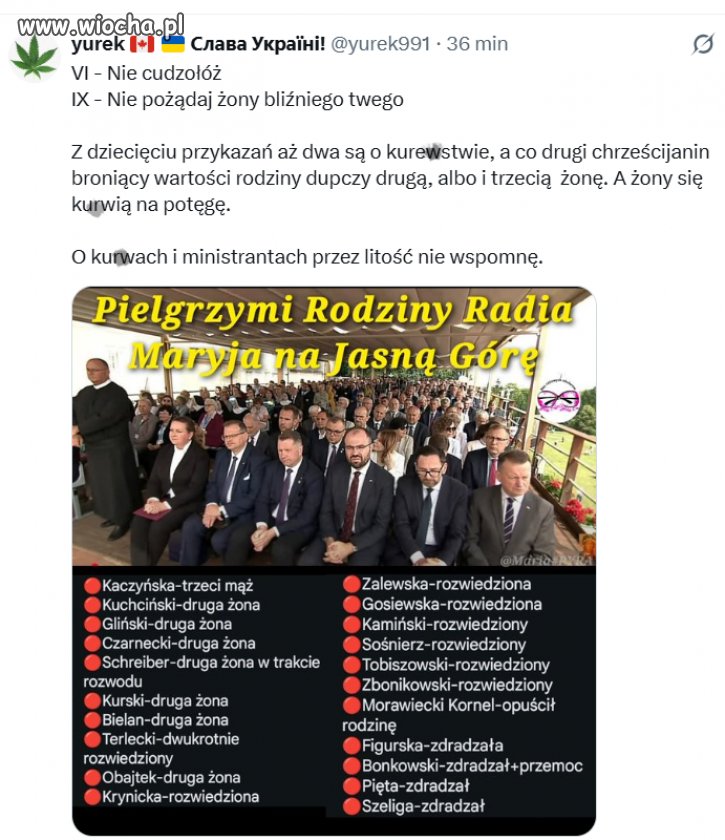 Jak mnie bawią te pełne frazesów i przykazań dziady, 