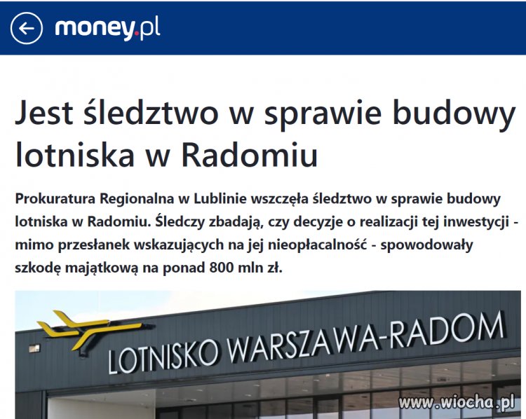 Lotnisko do odlotu. Dosłownie.