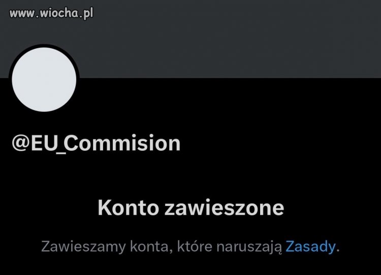 Elon Musk zawiesił na portal X konto Komisji Unii Europejskiej