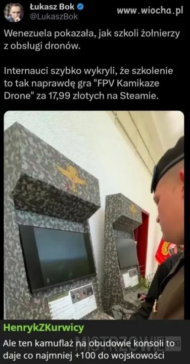 Kamuflaż robi robotę