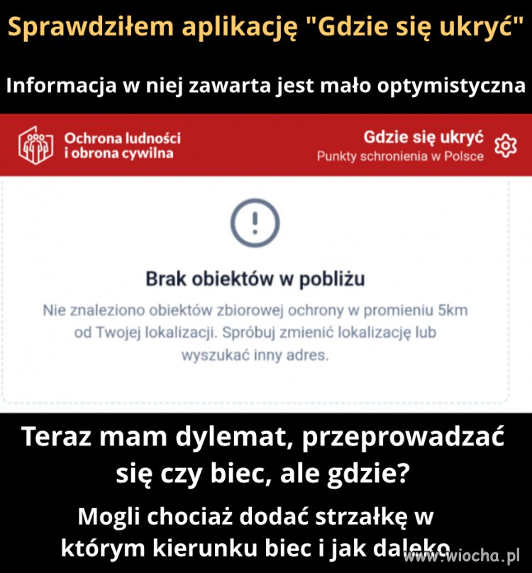 Gdzie się ukryć!