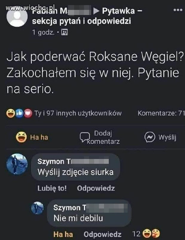 Jak poderwać Roksanę Węgiel?