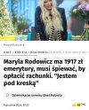 Dramat Maryli Rodowicz...