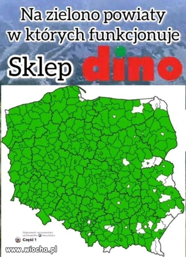 Już cała Polska znajduje się pod panowaniem Dino