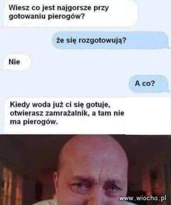 Kiedy głód spotyka rzeczywistość, a pierogi gdzieś znikają