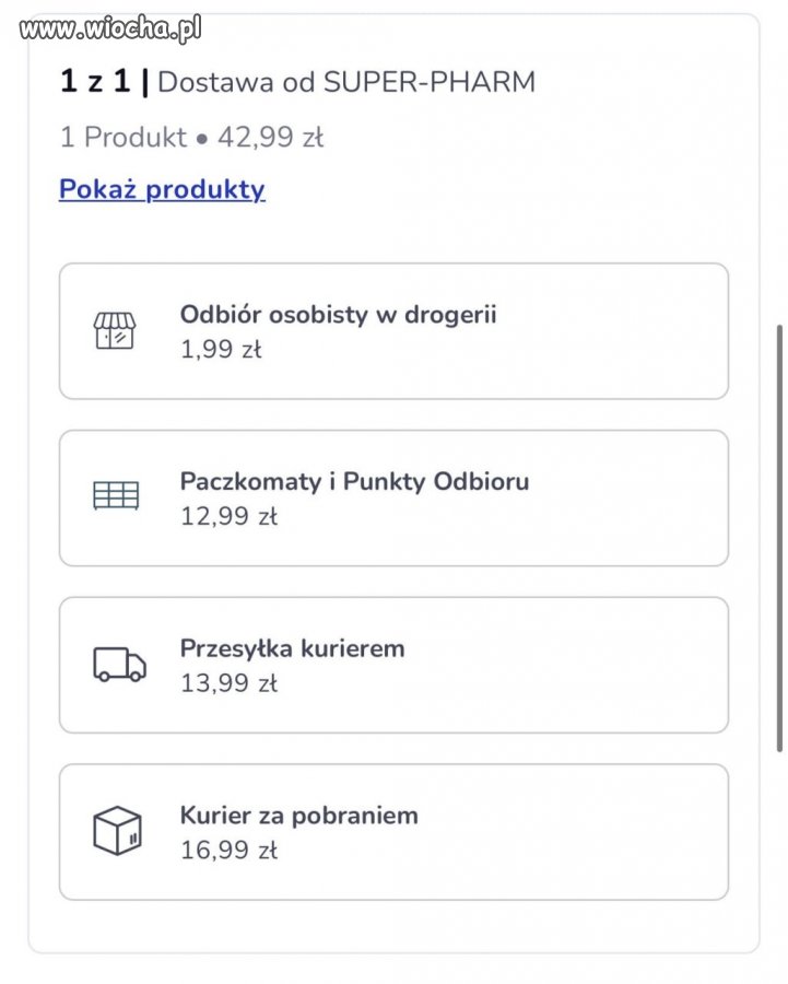 Też płacicie za odbiór osobisty produktu w drogerii?