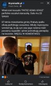 To był jasny przekaz, ale pani nie zrozumiała