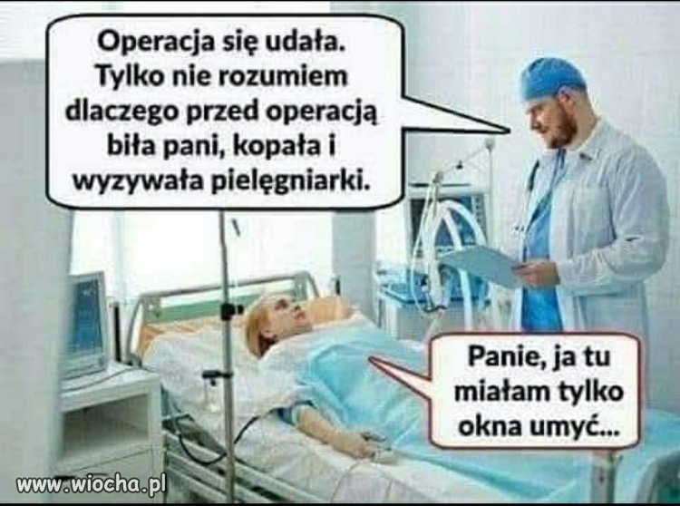 Nieplanowana zmiana zawodu na stole operacyjnym