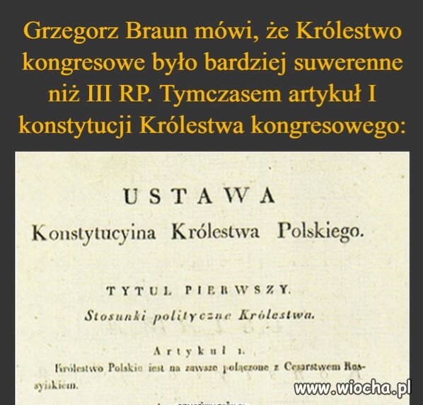 Są dziś tacy, którzy chcieliby zapisać w konstytucji, że Polska ma być na zawsze w UE