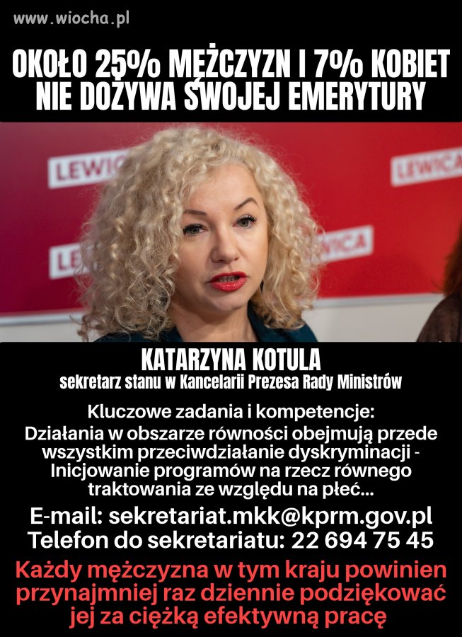 Wiek emerytalny: Piękny równościowy cel na 2026