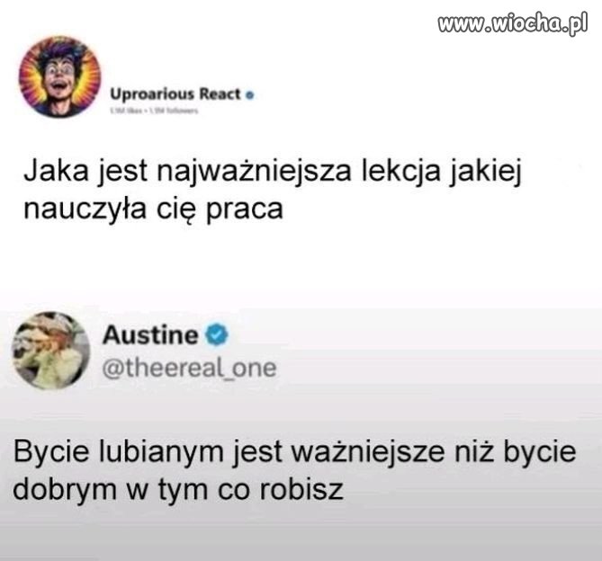 Najważniejsza lekcja w życiu 