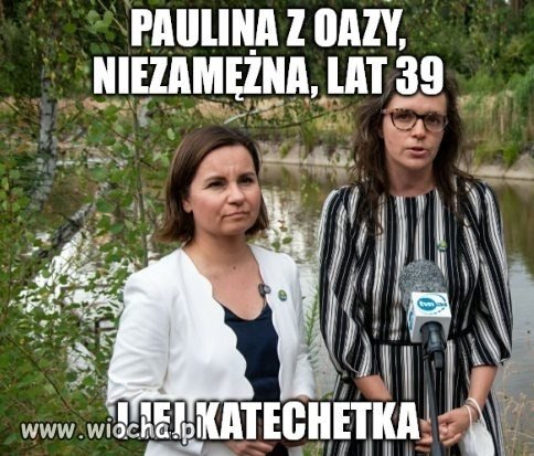 PAULINA Z OAZY, NIEZAMĘŻNA, LAT 39