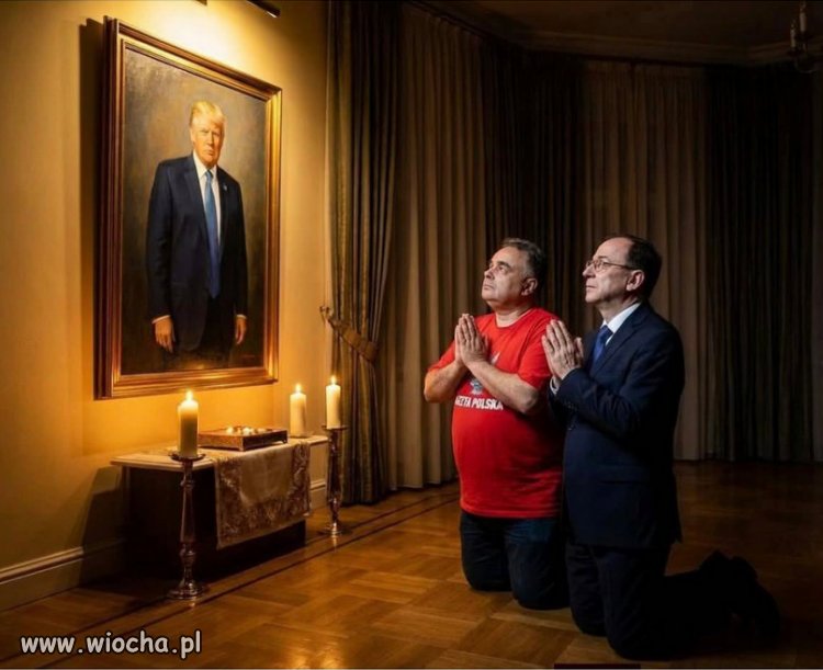 Wieprz i cerata modla sie o interwencje Trumpa w Polsce...