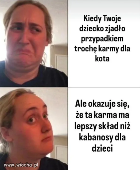 Kto by pomyślał że żarcie dla zwierząt 