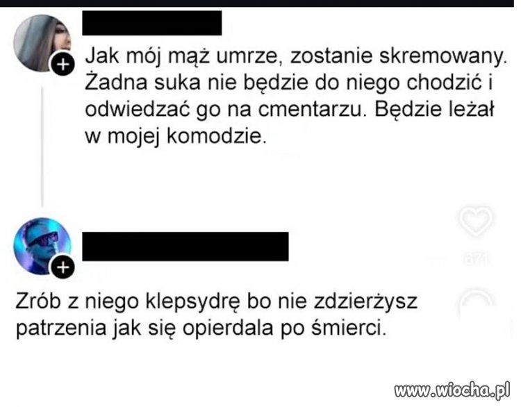 ...lafiryndy tak mają...chłop nie może siedzieć spokojnie