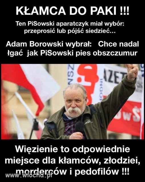 Obszczymur z PIS.