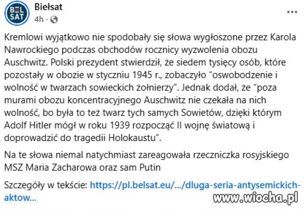 „Długa seria antysemickich aktów ze strony Polaków”