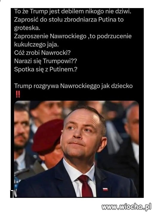 Nie tylko jego ,dał w pysk całemu NATO