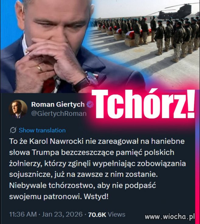 Absolutny wstyd i porażka. 