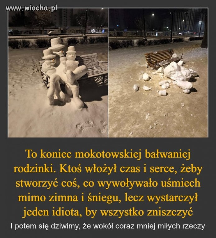 Zawsze znajdzie się jakiś debil