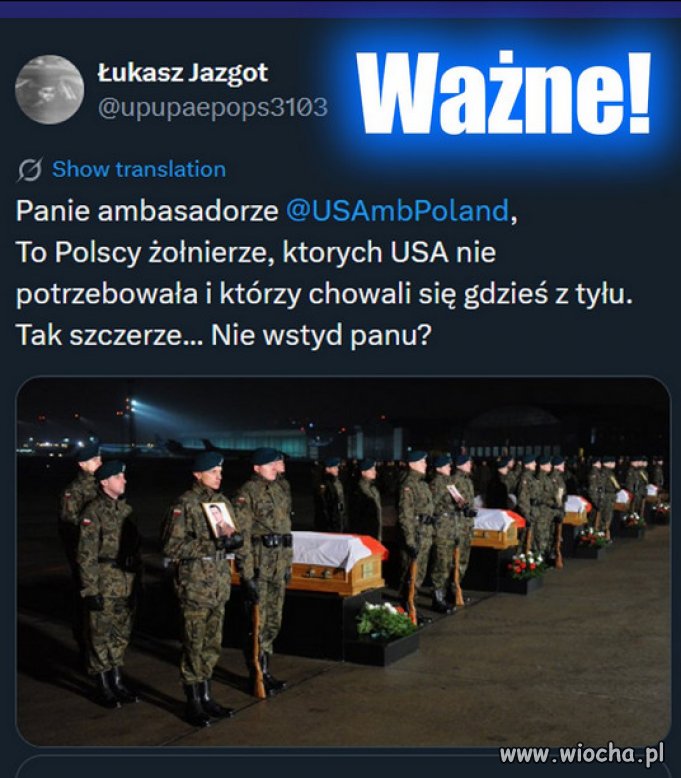 A PiS cieszy się ze słów Trampa.