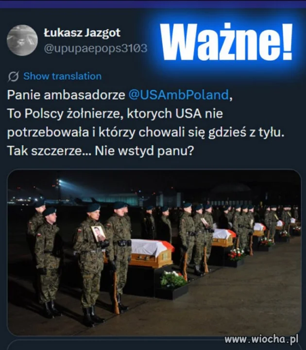 A PiS cieszy się ze słów Trampa.