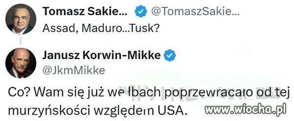 Jak nie zawsze z JKM się zgodzić mogę 