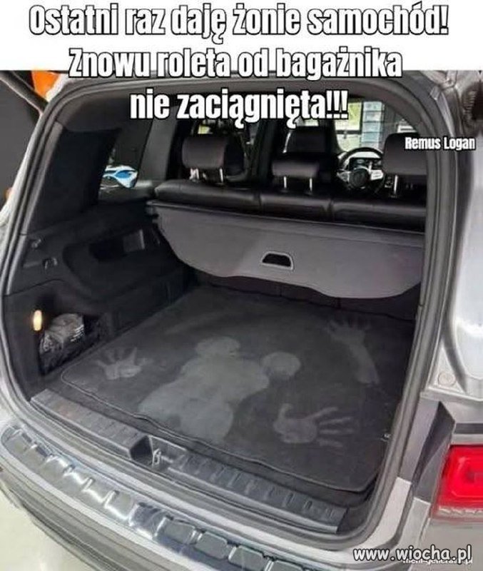 Żona znów na bakier z zasłanianiem