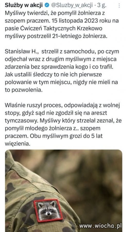 Bo bycie myśliwym 