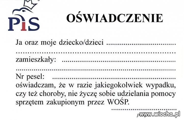 Już w niedzielę serduszka vs oświadczenie