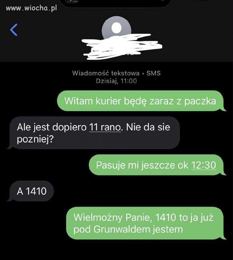Kurier, który nadąża za czasem