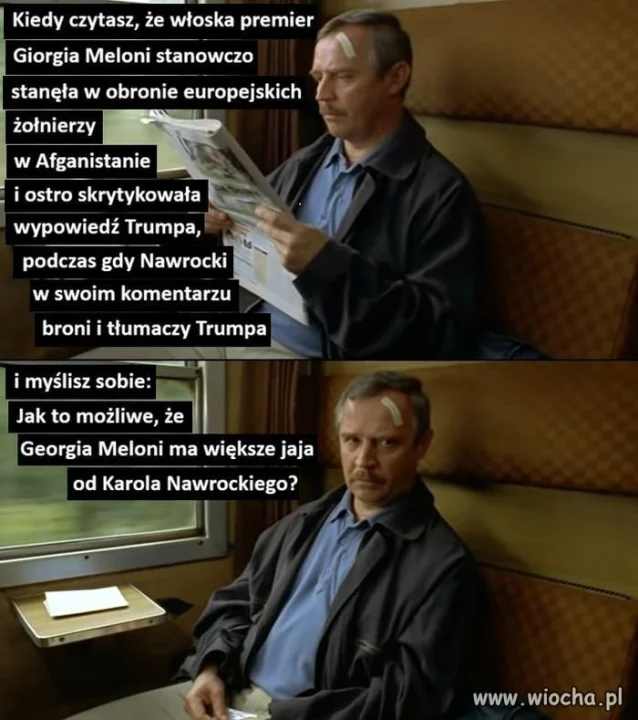 Premier z jajami
