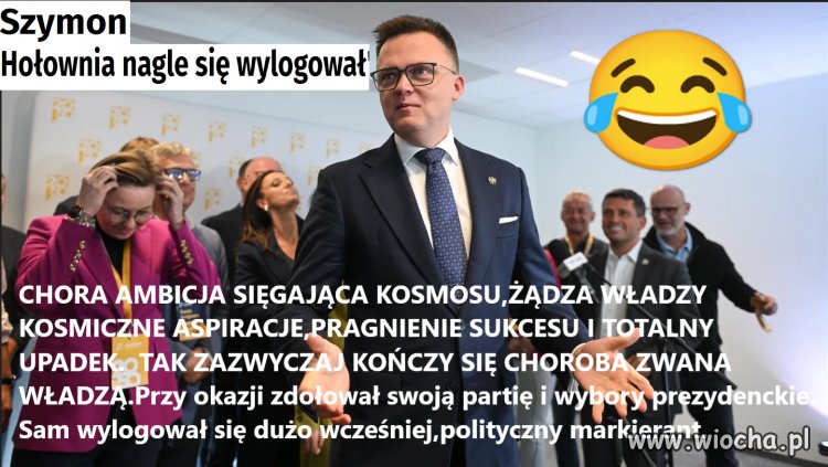Szymuś wylogowany